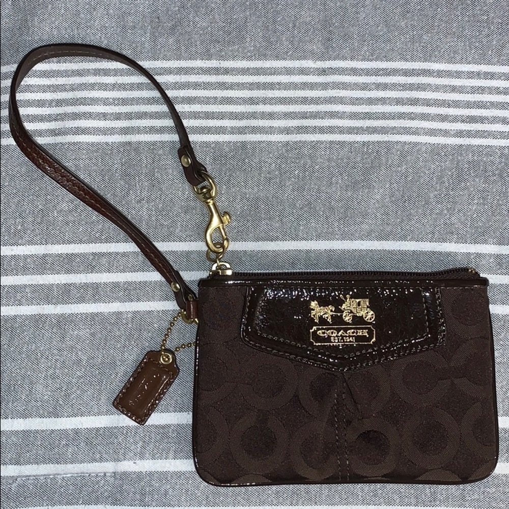 Coach wristlet